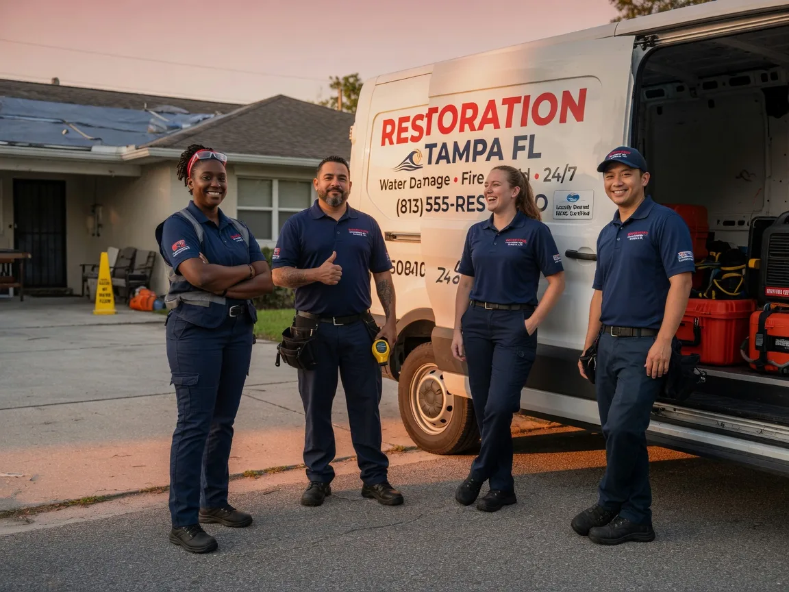 Water Damage Restoration company in Crane, IN